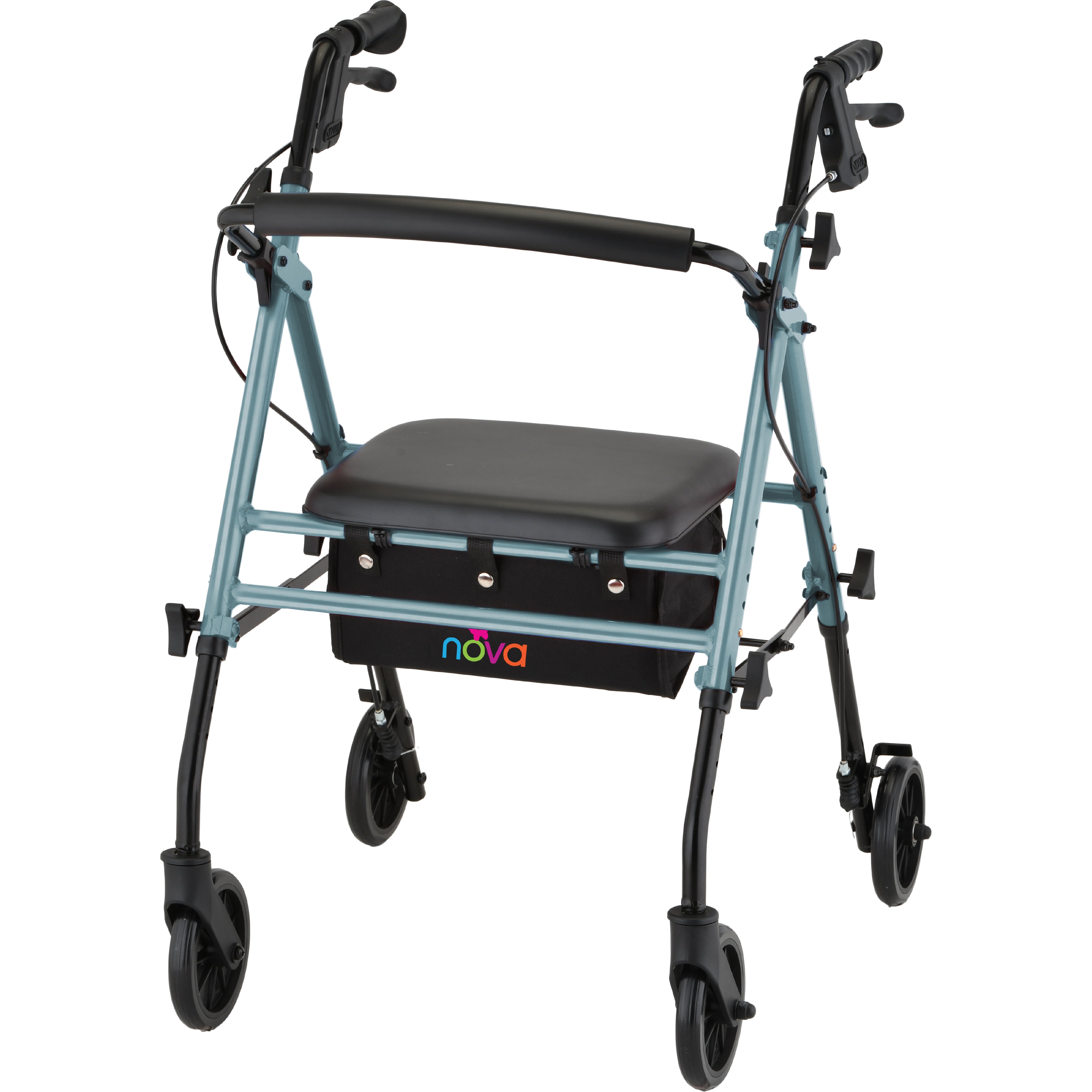 NOVA Buzz KD Ultra Lightweight Rollator - 275 lb Capacity - 4316