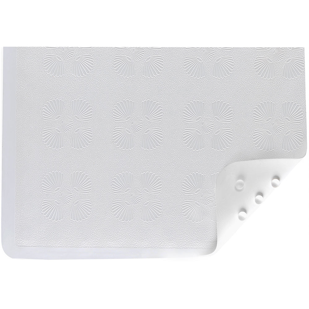Nova Bath Mat With Suction Grip White Shell 9350 - R - Midwest DME Supply