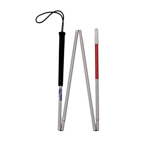 Nova Folding Cane for Visually Impaired 3009 – 60 Inch Length - Midwest DME Supply