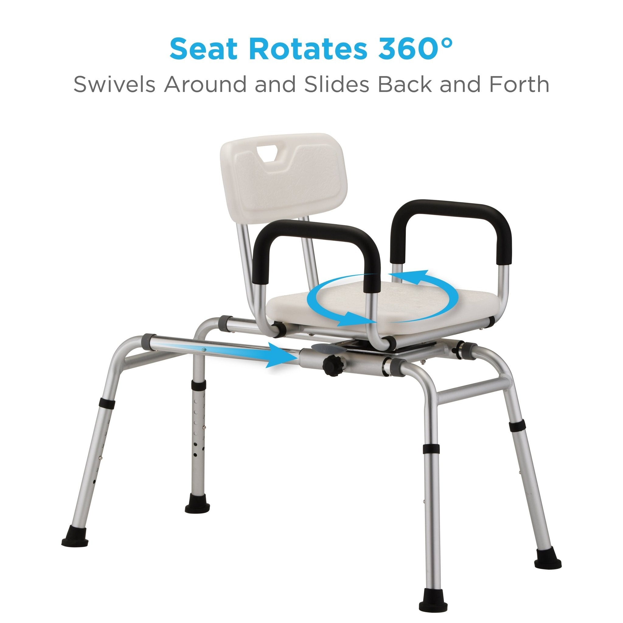 Nova Sliding Swivel Seat Transfer Bench 9076 | In - Store Item - Midwest DME Supply