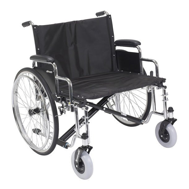 Drive Medical 26" Bariatric Sentra EC Heavy-Duty, Extra-Wide Wheelchair-STD26ECDDA - Midwest DME Supply