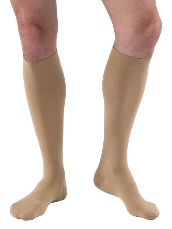 Jobst 114816 Relief Knee High CT Socks-15-20 mmHg-Blk-Full Calf-Large - Midwest DME Supply