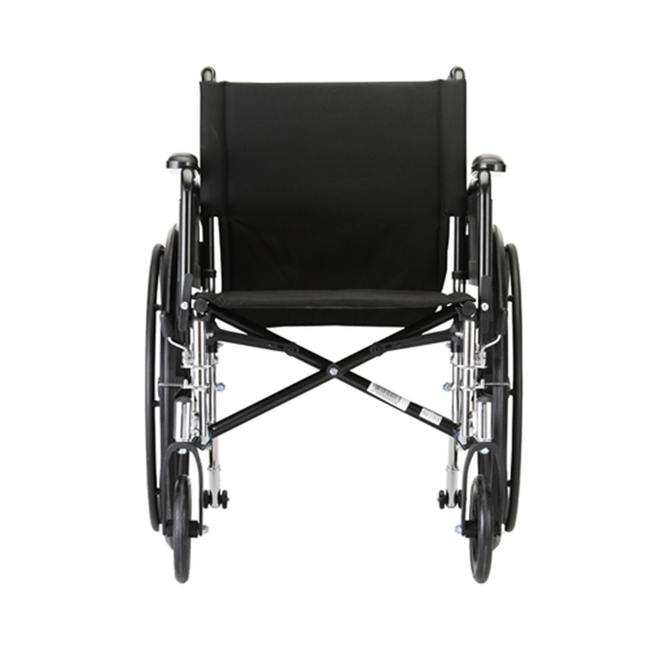 Nova 20" Lightweight Wheelchair with Full Arms and Footrests- 7201L - Midwest DME Supply