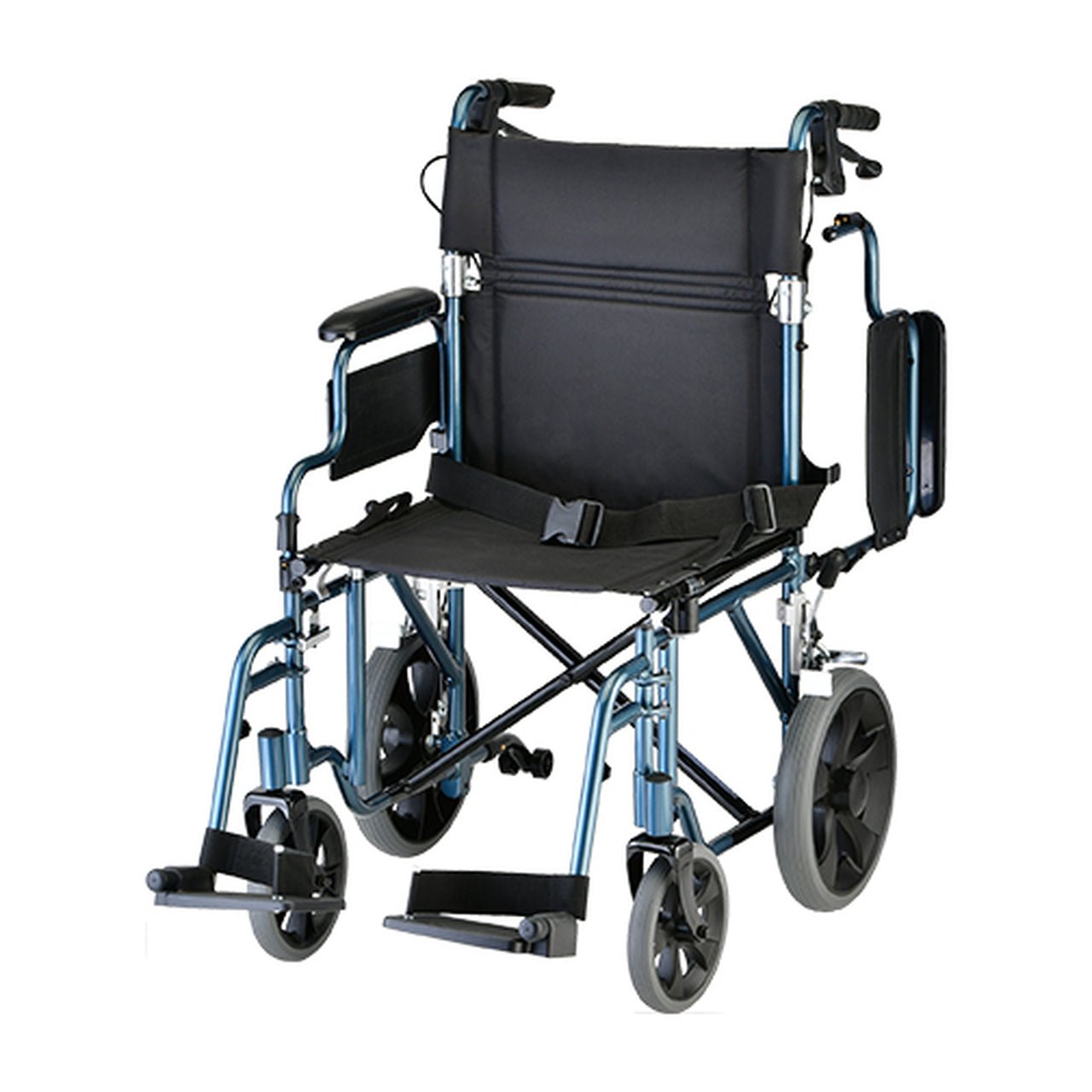 Nova 352 Comet Lightweight Transport Chair 19" with 12" Rear Wheels(Online Only) - Midwest DME Supply