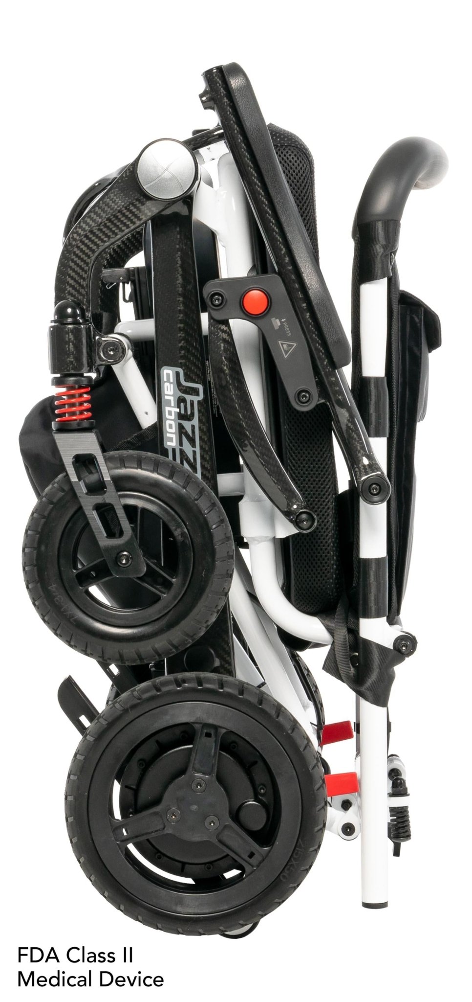 Pride Mobility Jazzy Carbon Travel Lite Power Wheelchair - Online - Midwest DME Supply