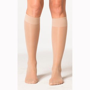 SIGVARIS 120CB36 15-20 mmHg Sheer Fashion Knee High-Size B-Golden - Midwest DME Supply