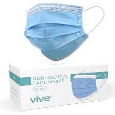 Vive - Non-Medical Face Masks - 50 PCS - Midwest DME Supply
