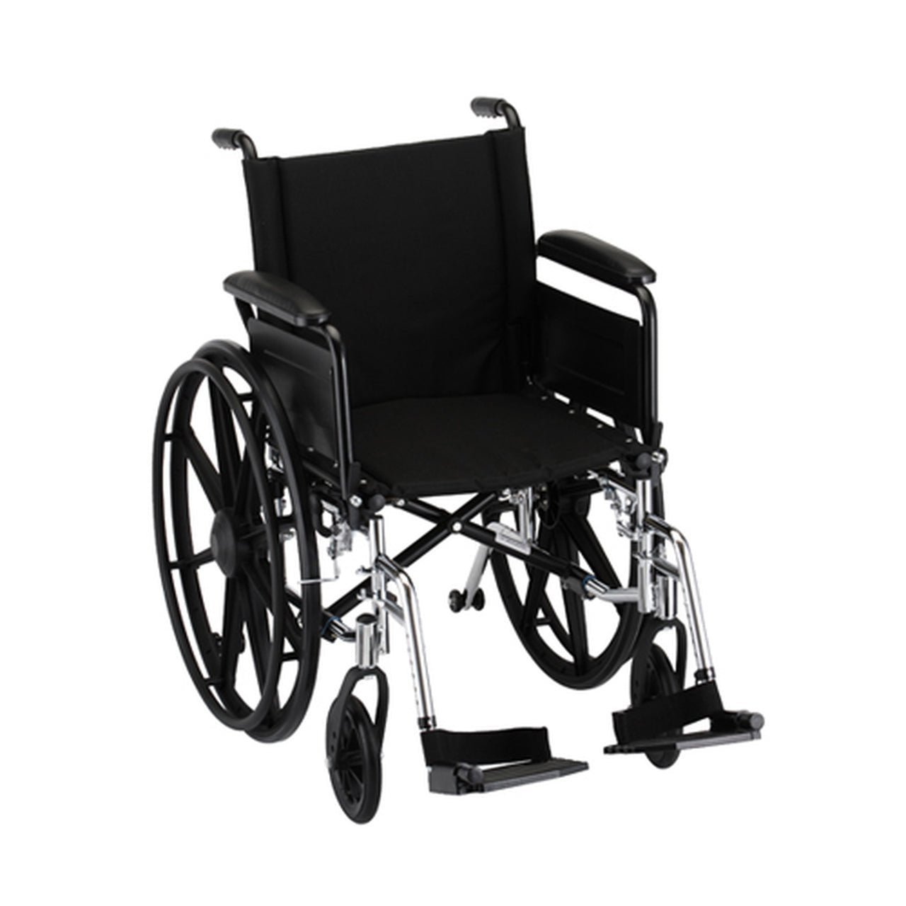 Nova 18" Lightweight Wheelchair w/ Full Arms and Elevating Leg Rests | Online Product - Midwest DME Supply