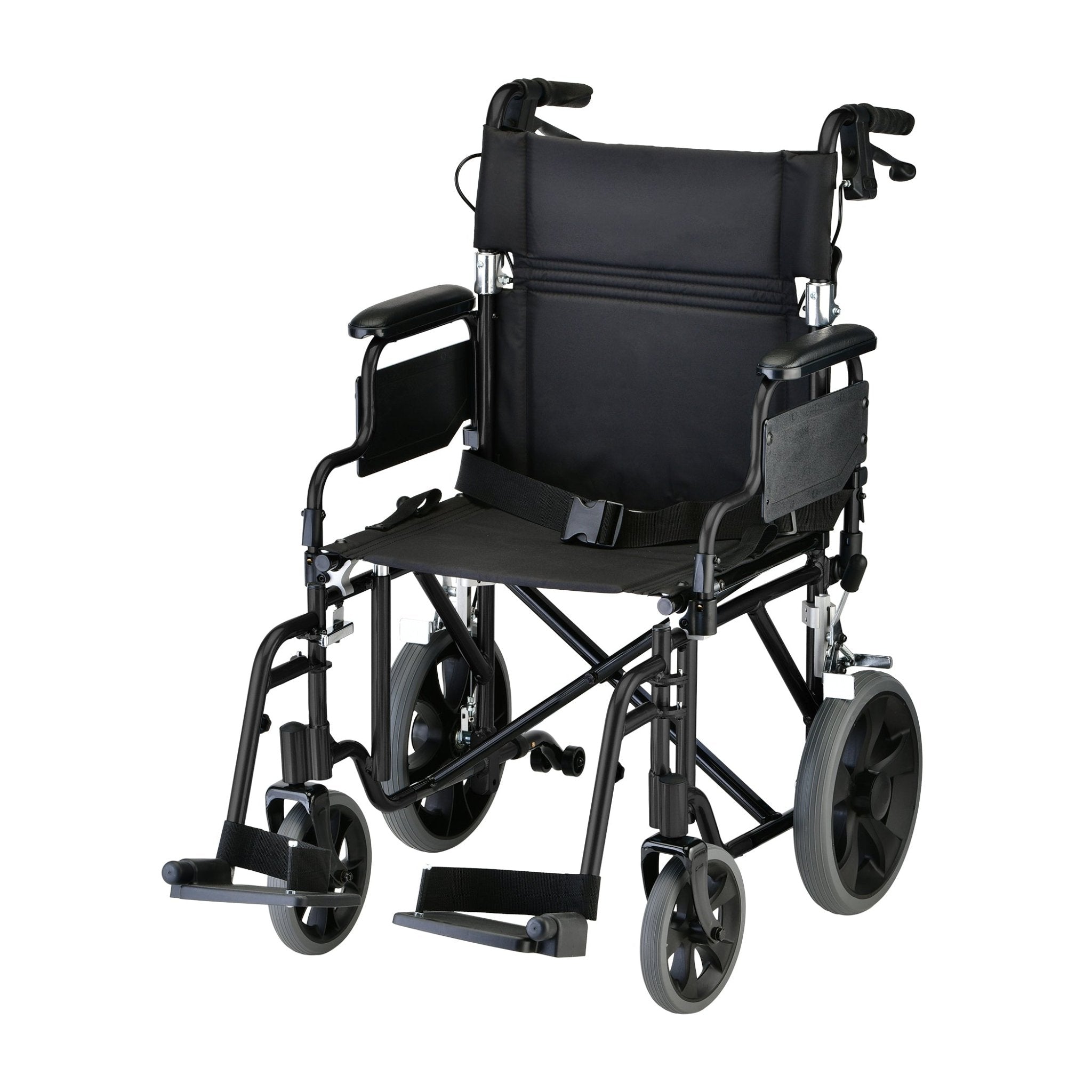 Nova 352 Comet Lightweight Transport Chair 19" with 12" Rear Wheels | Online Item - Midwest DME Supply