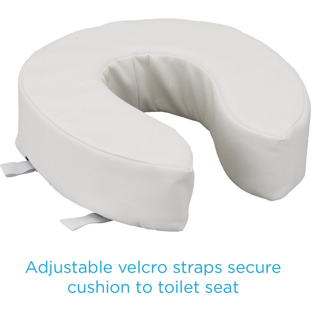 Nova 4" Padded Toilet Seat Riser 2630 - R - Midwest DME Supply