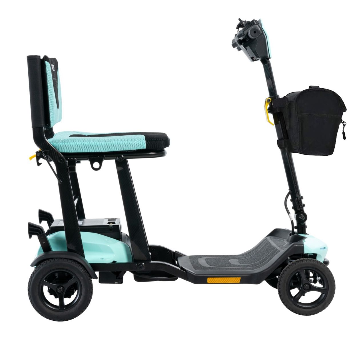 Pride Go - Go Super Portable SC15 4 - Wheel Mobility Scooter - Lightweight & Foldable - Midwest DME Supply