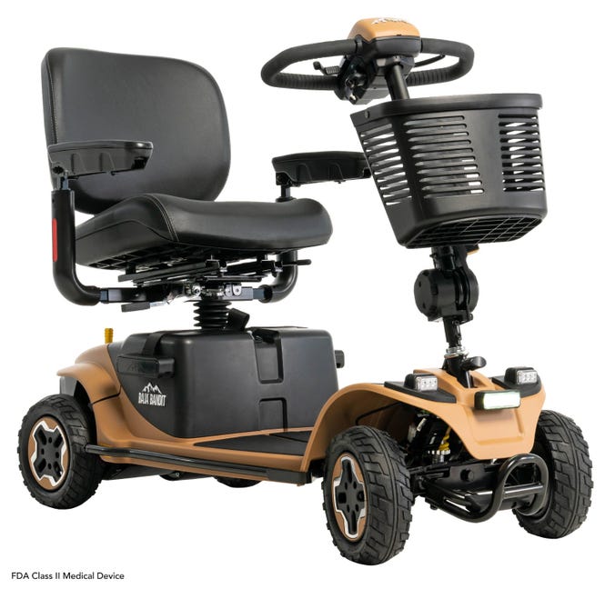 Pride Mobility BAJA® Bandit Outdoor Travel Scooter - BA140 Online Direct - Midwest DME Supply