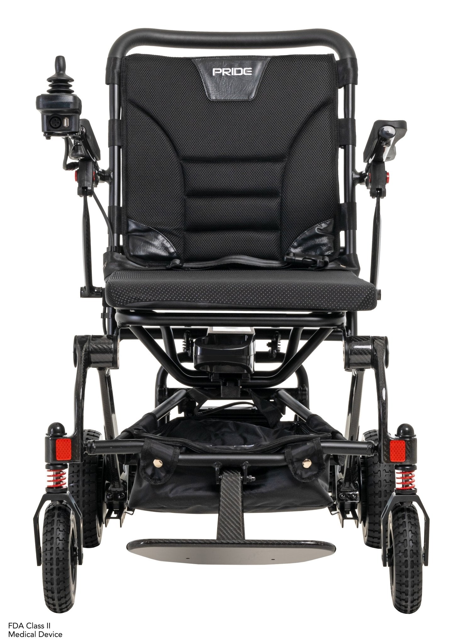 Pride Mobility Jazzy Carbon Travel Lite Power Wheelchair | In - Store Item - Midwest DME Supply