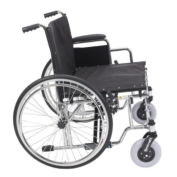 Drive Medical 26" Bariatric Sentra EC Heavy-Duty, Extra-Wide Wheelchair-STD26ECDDA - Midwest DME Supply