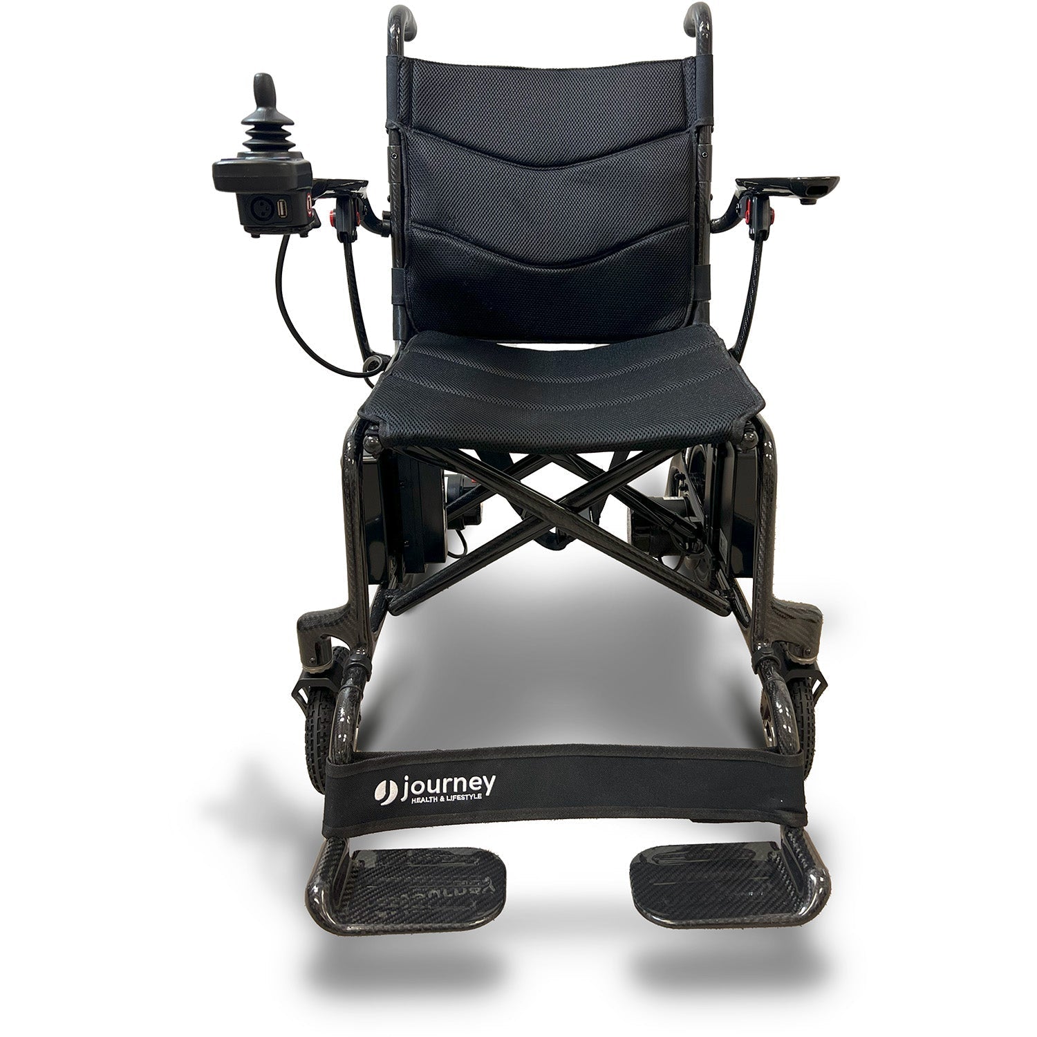 Journey Air Elite Lightest Power Wheelchair for Seniors- 08642 Black - Midwest DME Supply