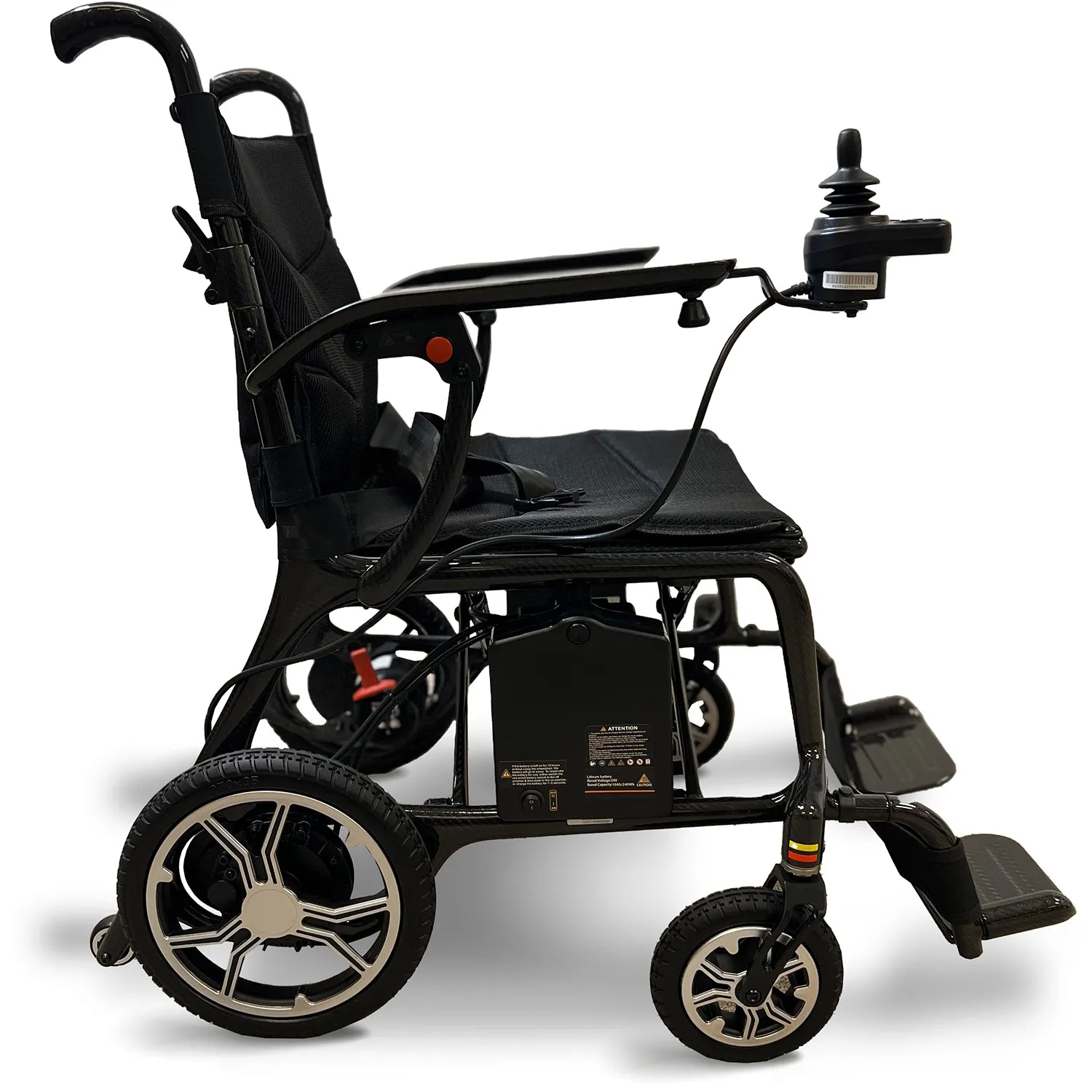 Journey Air Elite Lightest Power Wheelchair for Seniors- 08642 Black - Midwest DME Supply