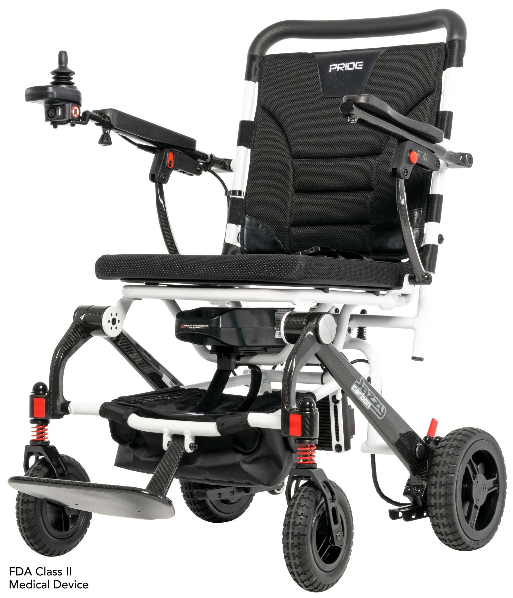 Pride Mobility Jazzy Carbon Travel Lite Power Wheelchair - Online