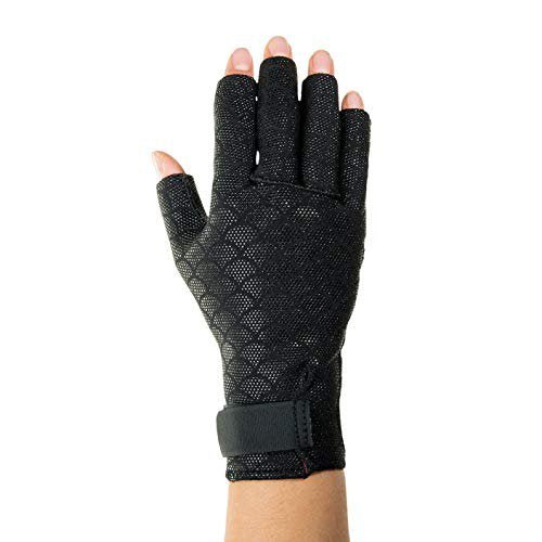 Thermoskin Premium Arthritic Gloves Thermal Compression, Black, 84199,85199 - Midwest DME Supply