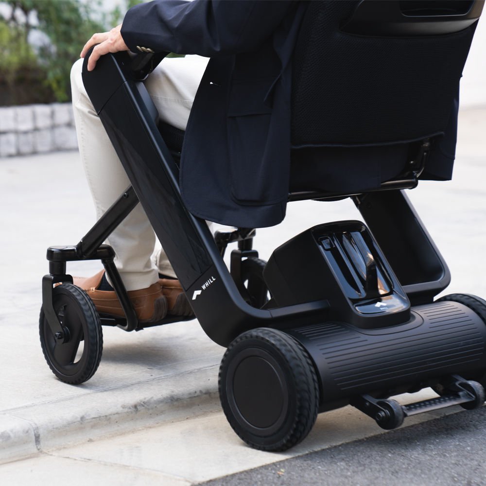 WHILL Model F / FI - Portable Lightweight Easy Fold Power Wheelchair w/ Smart Technology - Midwest DME Supply